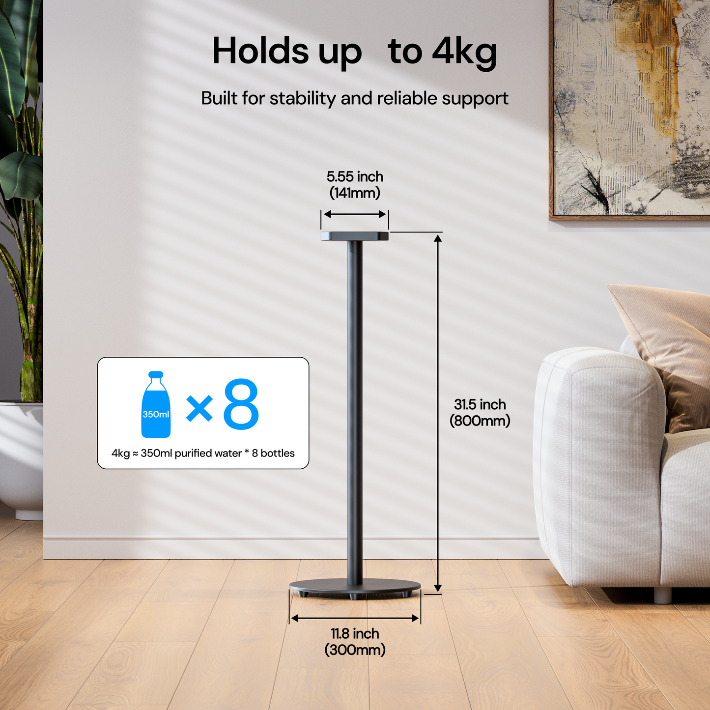 Valerion ThunderBeat Speaker Floor Stand（EU&UK）