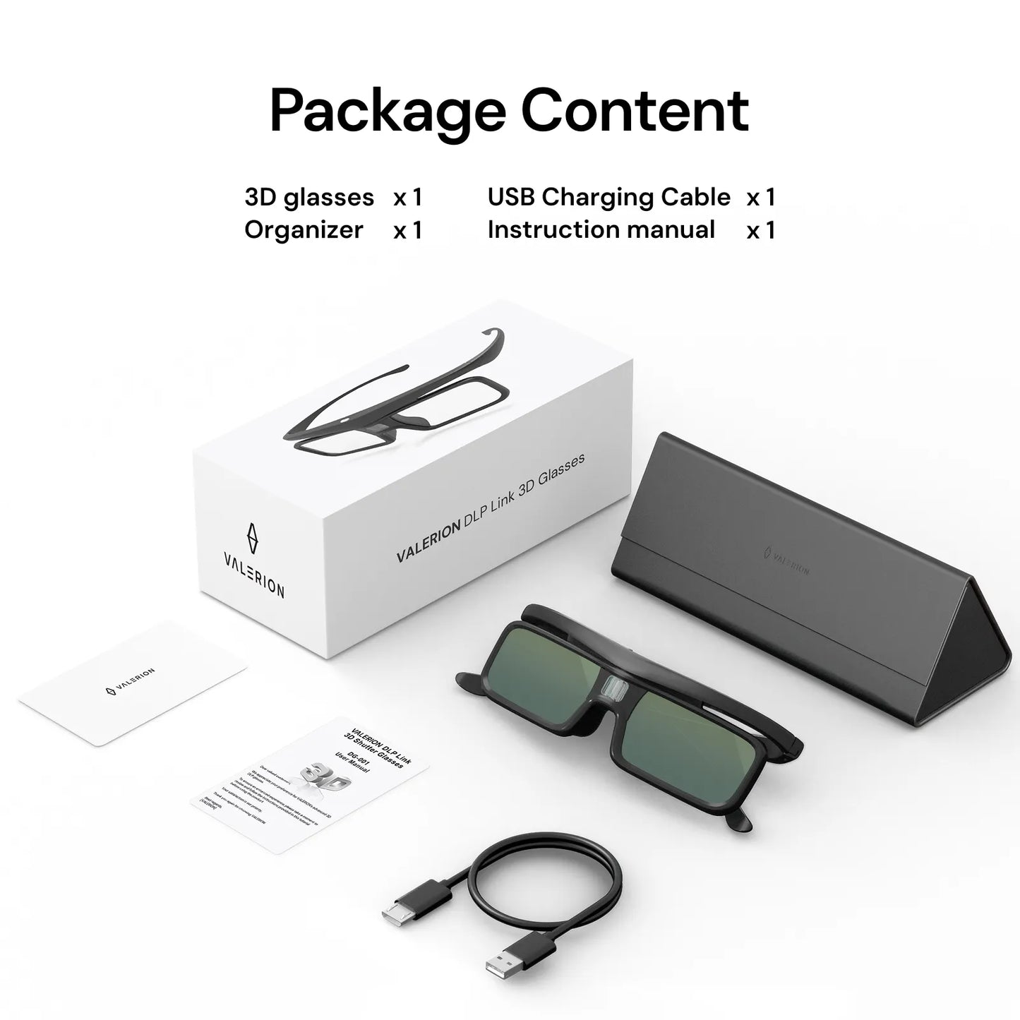 AWOL Valerion 3D Glasses (2 Pack) （EU€）
