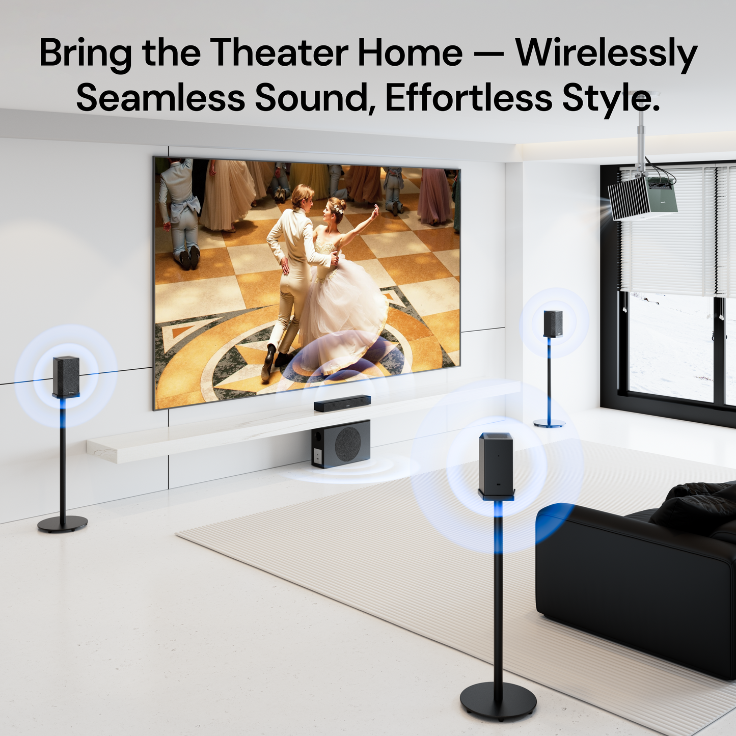 Valerion ThunderBeat Speaker Floor Stand（EU&UK）