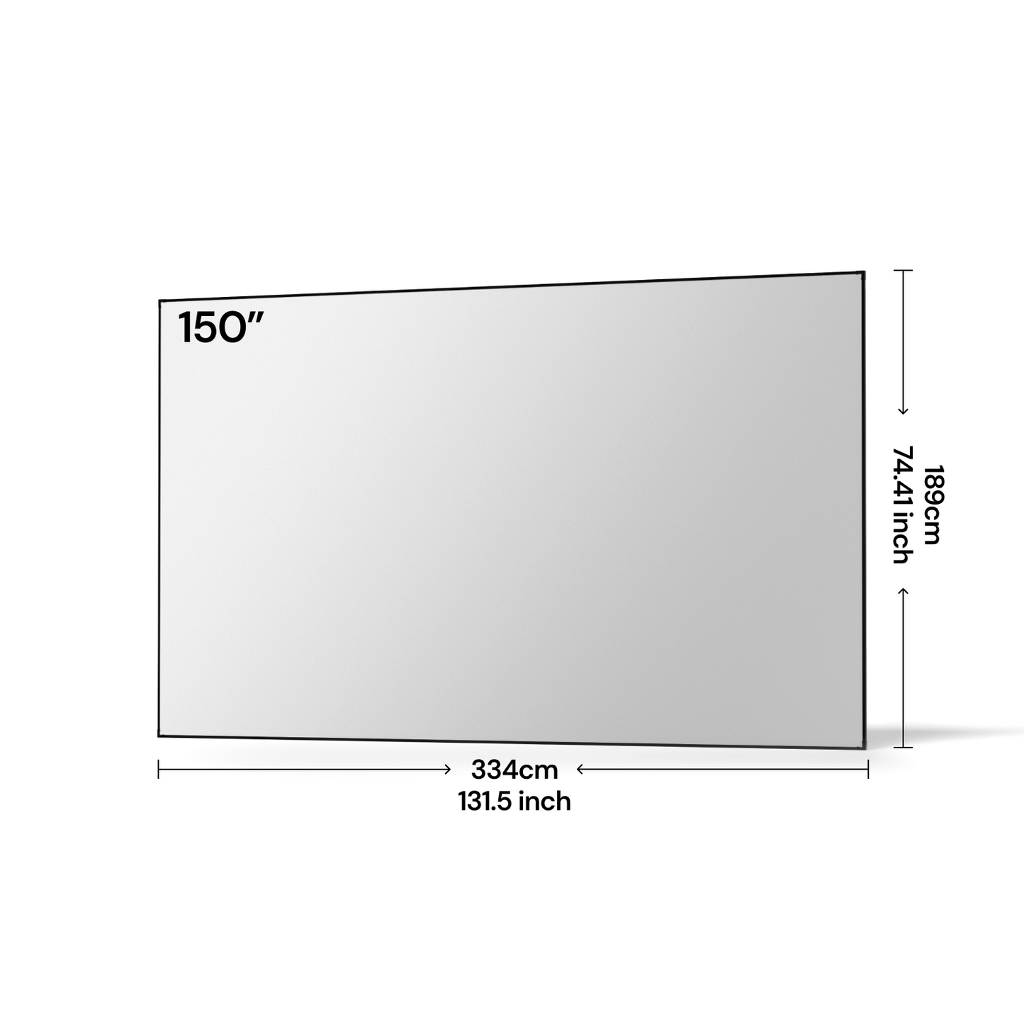 Valerion 100''-220'' Matte White Screen(EU€)