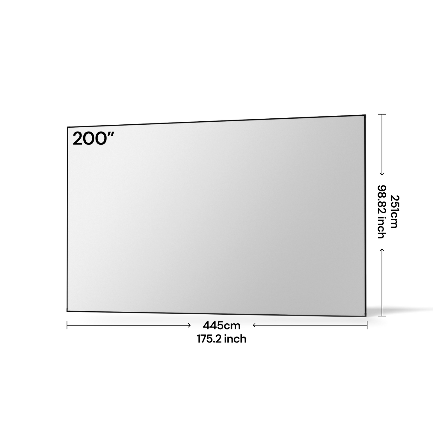 Valerion 100''-220'' Matte White Screen(EU€)