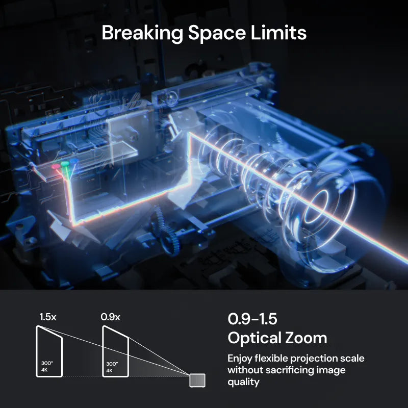 AWOL Valerion  Pro | 4K RGB Triple Laser Projector